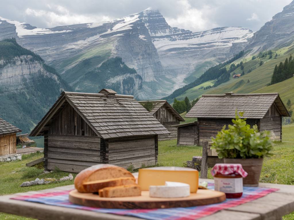 A la découverte des alpages suisses et de leurs traditions gastronomiques